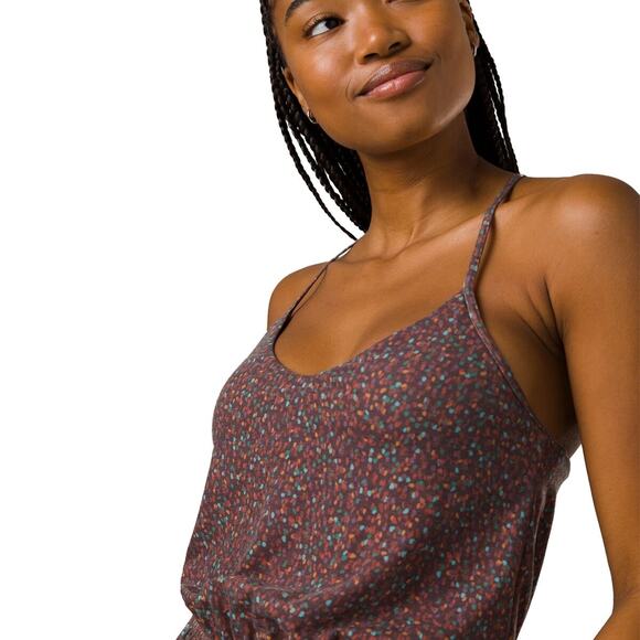 prAna Ayla Dress Active M Tencel Shelf Bra Racerback Moisture Wicking Recycled - Picture 9 of 9